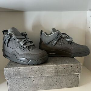 Grade School Boys 5Y Charcoal Jordan 4 Retro